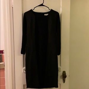 Black calvin klein dress
